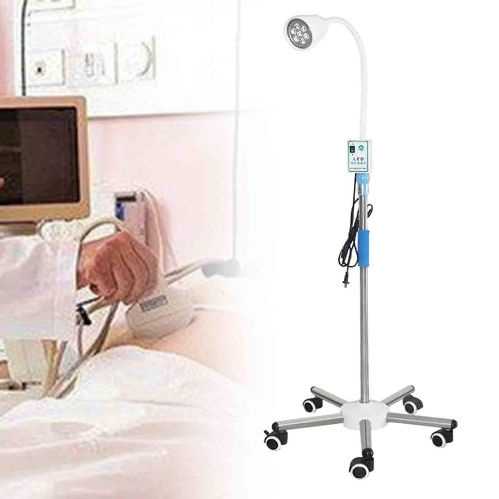 Illuminazione Ausiliaria Chirurgica Lampada per Visita Medica Lampada da Visita Medica a LED Luce Chirurgica Regolabile in Altezza per Ginecologico