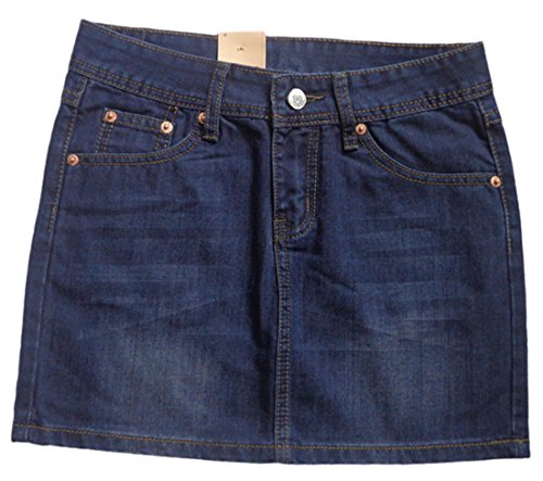 chouyatou Women's Casual Short Denim Skirt2