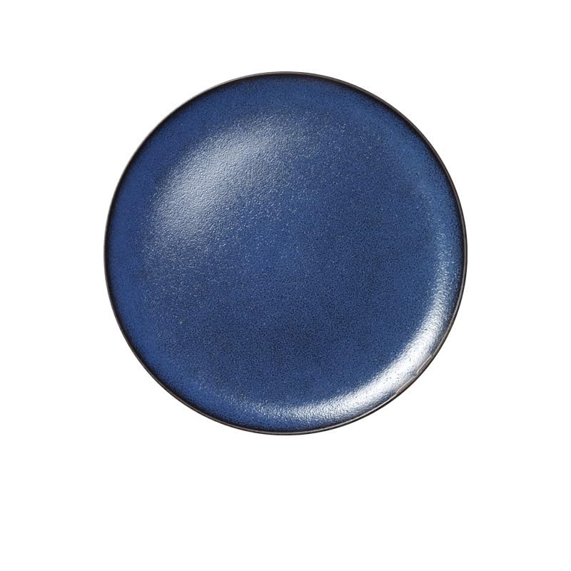 Talerze Niebieska Ceramiczna Zastawa Stołowa Styl Nordycki Talerz Do Steków W Stylu Zachodnim Talerz Do Sushi Miska Na Ryż Miska Na Zupę Miska Na Sałatkę Miska Na Makaro,A-7PCS