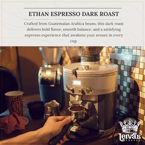 Leiva’s Dark Roast Whole Bean Espresso (8oz) miniatura 5