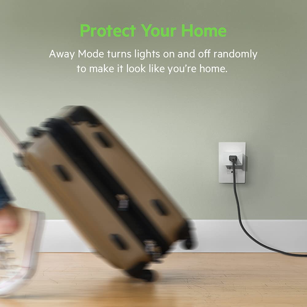 Wemo Smart Plug Simple Setup Smart Outlet for Smart Home Control Lights and Devices Remotely Works w Alexa — view 9