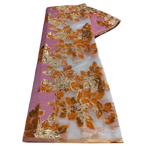 Tissu perle ajoure de 5 yards pour reussir facilement une robe demoiselle d honneur lourde