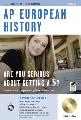 AP European History w/ CD-ROM (Advanced Placement (AP) Test Preparation)