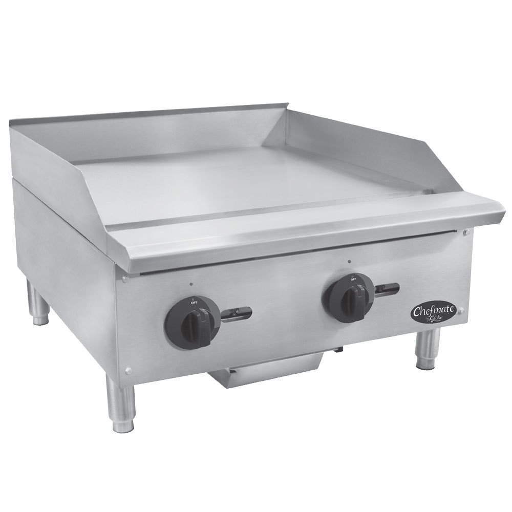 Globe C36GG Chefmate Countertop Griddle natural gas 36