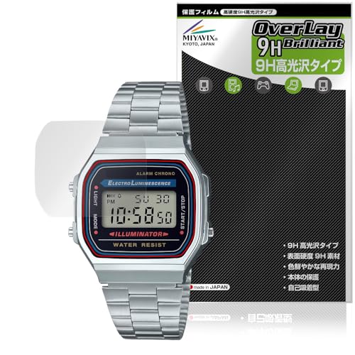 ~rbNX CASIO Collection STANDARD A168WA Ή ی tB PET dx 9H  KX̍dx {
