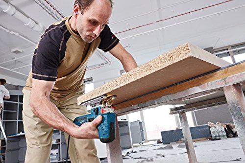 Bosch Professional Stichsäge GST 160 CE (inkl. 3x Sägeblätter für Holz, Absaugadapter, Abdeckhaube, 1/1 L-BOXX-Einlage… – Bild 3