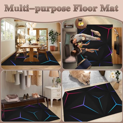 Tapis de sol pour bureau de grande taille pour préserver le parquet et le carrelage