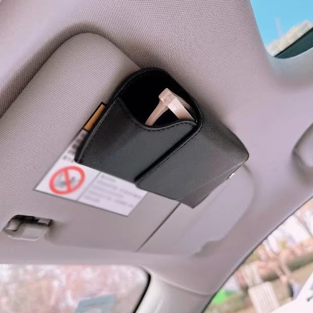 Etui na okulary samochodowe etui na okulary przeciwsłoneczne etui na okulary do jazdy pudełko do przechowywania okularów przeciwsłonecznych, klasyczne podróżne etui na okulary dla kobiet, mężczyzn i