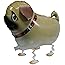 Walking Pug Helium Balloon Birthday Kids Party Toy, Set of 3