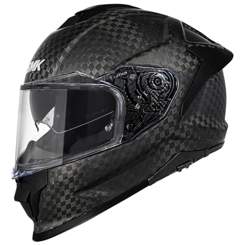 SMK Helmets 1000085924 Carbon Fiber Motorcycle Helmet