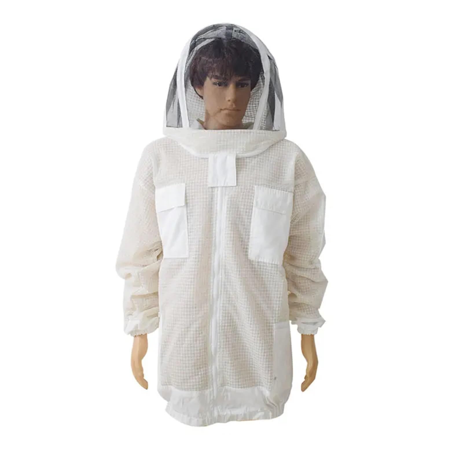 Traje de apicultor Profesional Traje de apicultura 3 capas con ventilación. Ropa ventilada(XXL)