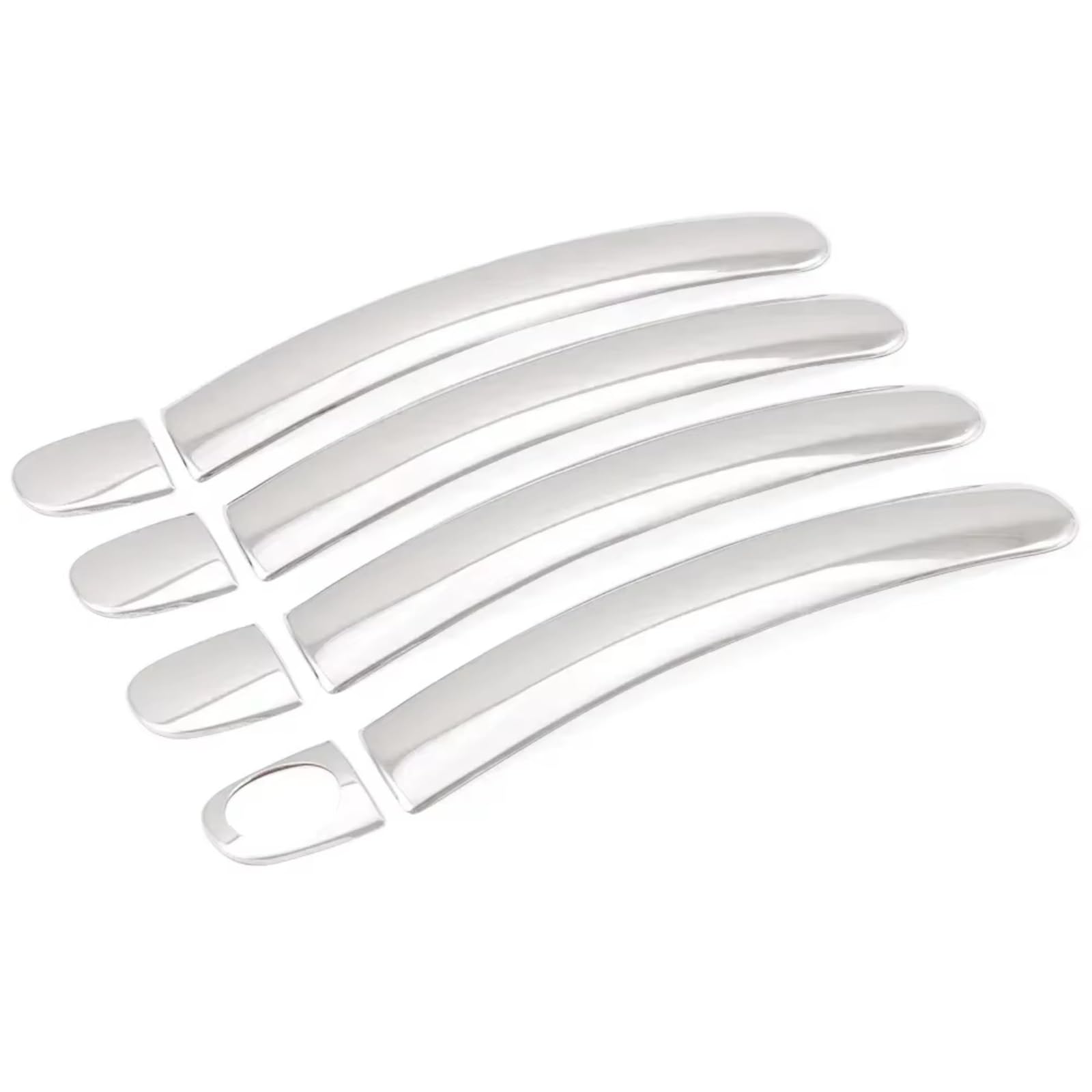 FVOIRSS Outer Door Handle Compatible with VW for Passat B5 B5.5 MK5 1996-2005 for Jetta for Bora MK4 1999-2004 Car Exterior Door Handle Covers Decor Access