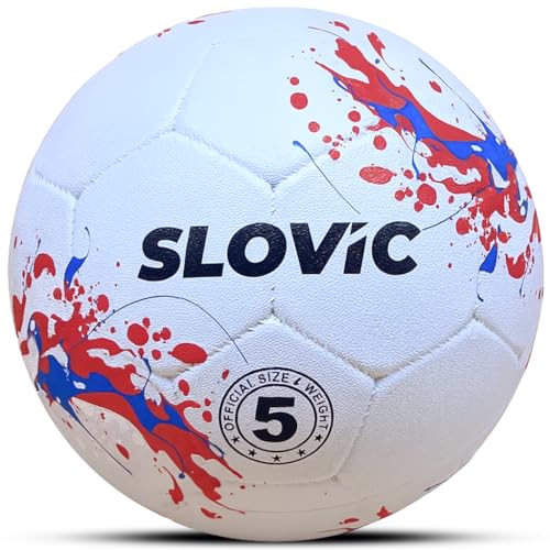 SLOVIC Professional Football for Kids [Size-5] | Hard Ground Foot...