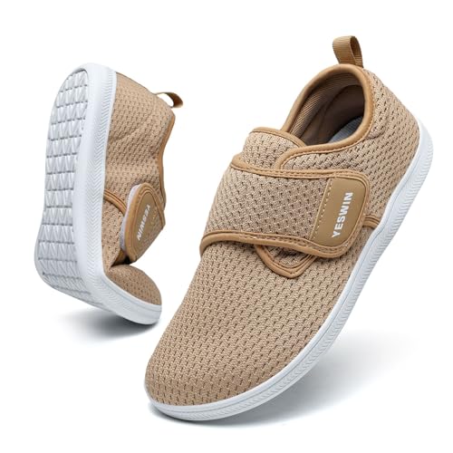YESWIN Diabetic Walking Shoes for Women Wide Toe Box Non...