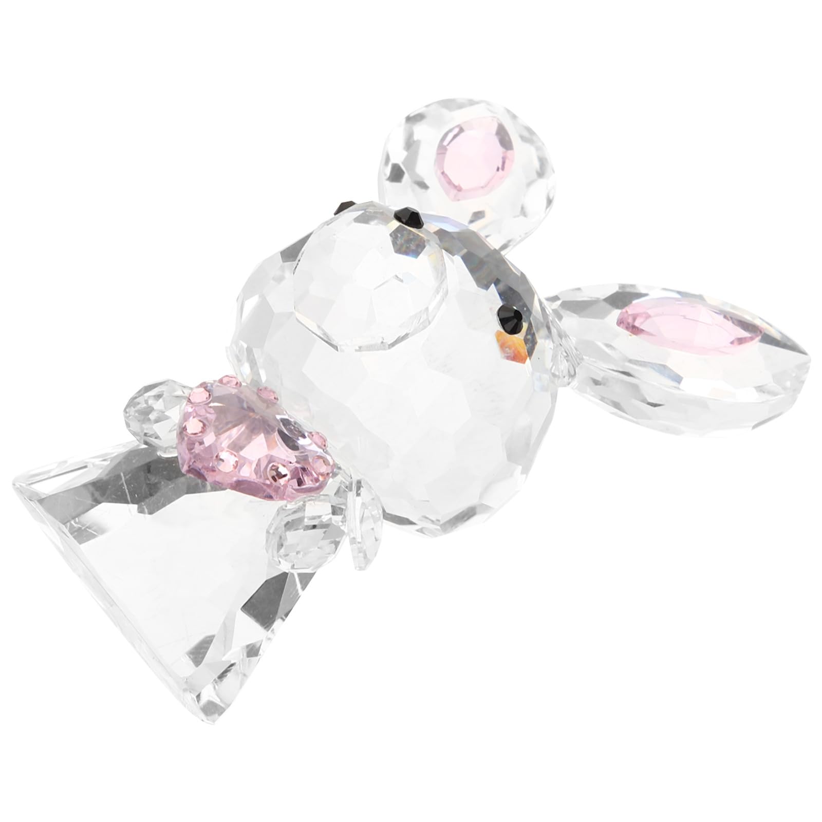 Ornement adorable lapin en cristal pour harmoniser la decoration d'interieur