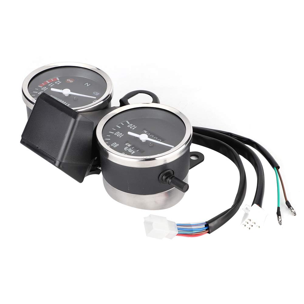 Motorcycle Speedometer Odometer - LED Digital Gauge Replacement For GN125, Waterproof & Anti-Glare - View #5