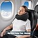 Neck Pillow for Traveling, Travel Neck Pillow for Airplane Memory Foam Travel Pillow for Flight Headrest Sleep with 360° Support Portable, Travel Essentials Birthday Gifts for Women Men Mom Dad