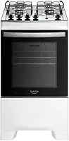 Fogão 4 Bocas Dako Supreme Branco Com Mesa De Inox Bivolt