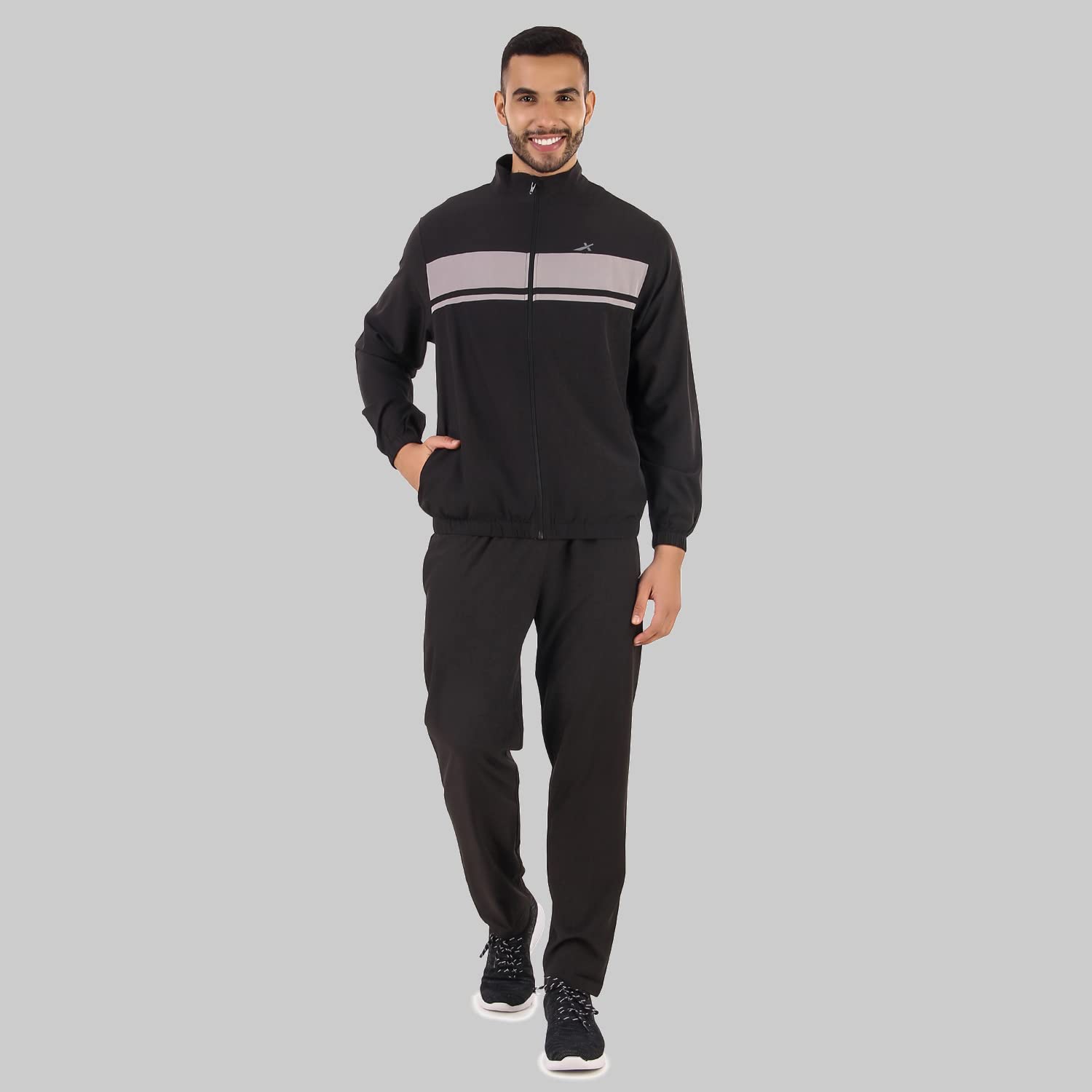 Vector X OTS-207 Men's Winter Zipper Sports Gym Track Suit Set