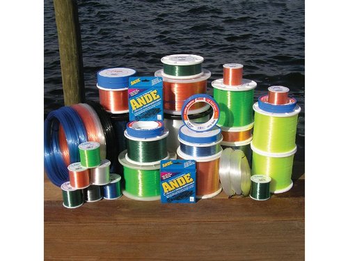 Ande A1-300C Premium Monofilament, 1-Pound Spool, 300-Pound Test, Clear Color
