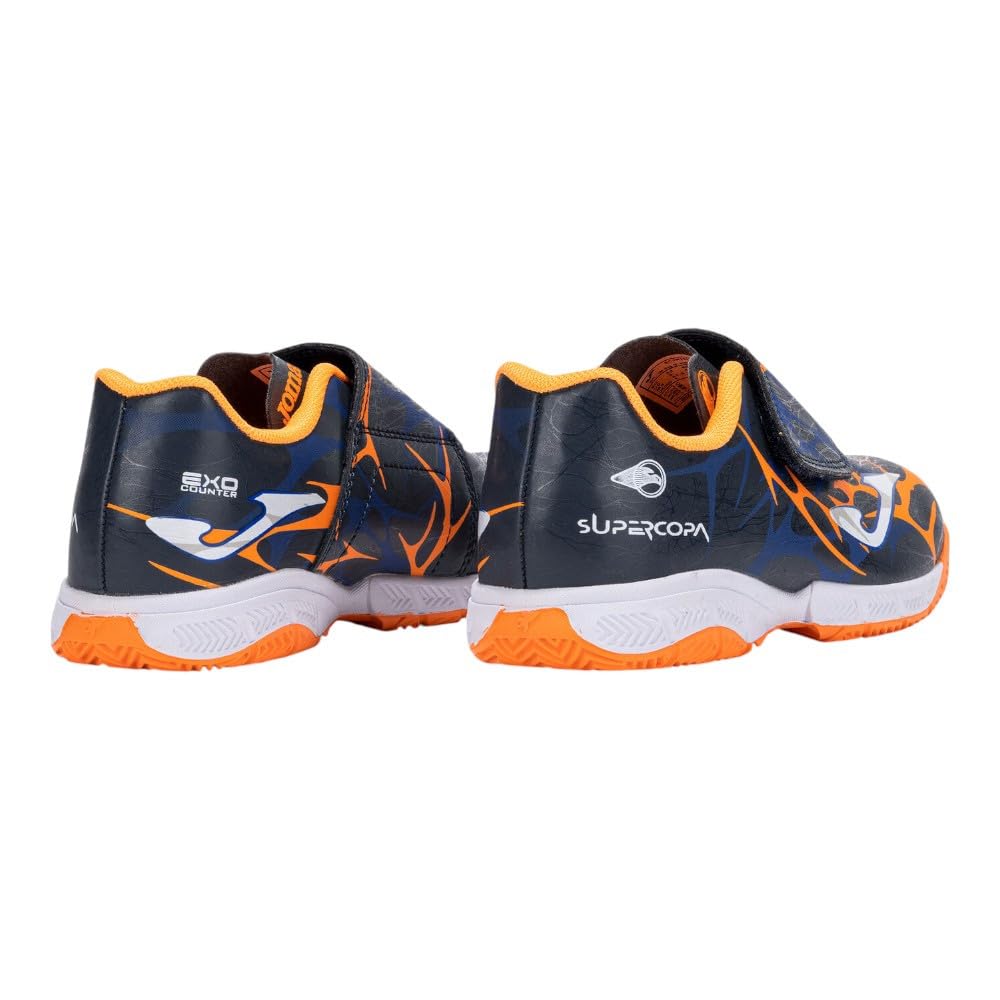 Joma Super Copa Jr 2503 Marino Naranja Flúor Indoor BotasUnisex niños