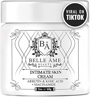 BELLE AME Dark Spot Corrector for Sensitive Skin - Advanced Dark Spot Cream for Intimate Area and Uneven Skin Tone - For Face, Underarm, Knees and Elbows (2oz)