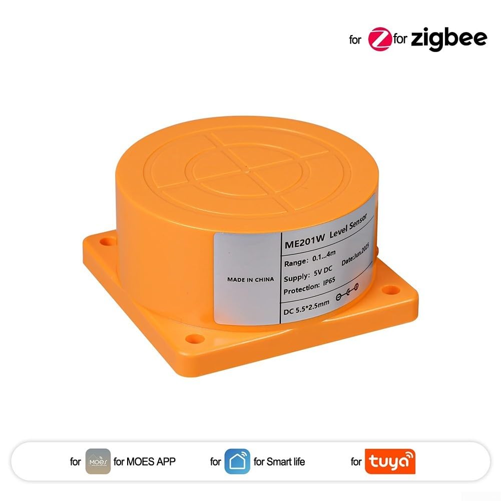 für zigbee Wasserstandssensor 4m Kabel Echtzeit-Alarm für zigbee