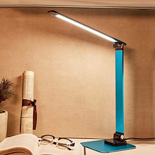 Lampe de bureau LED pliable avec 3 modes et 6 niveaux d'intensité - 2