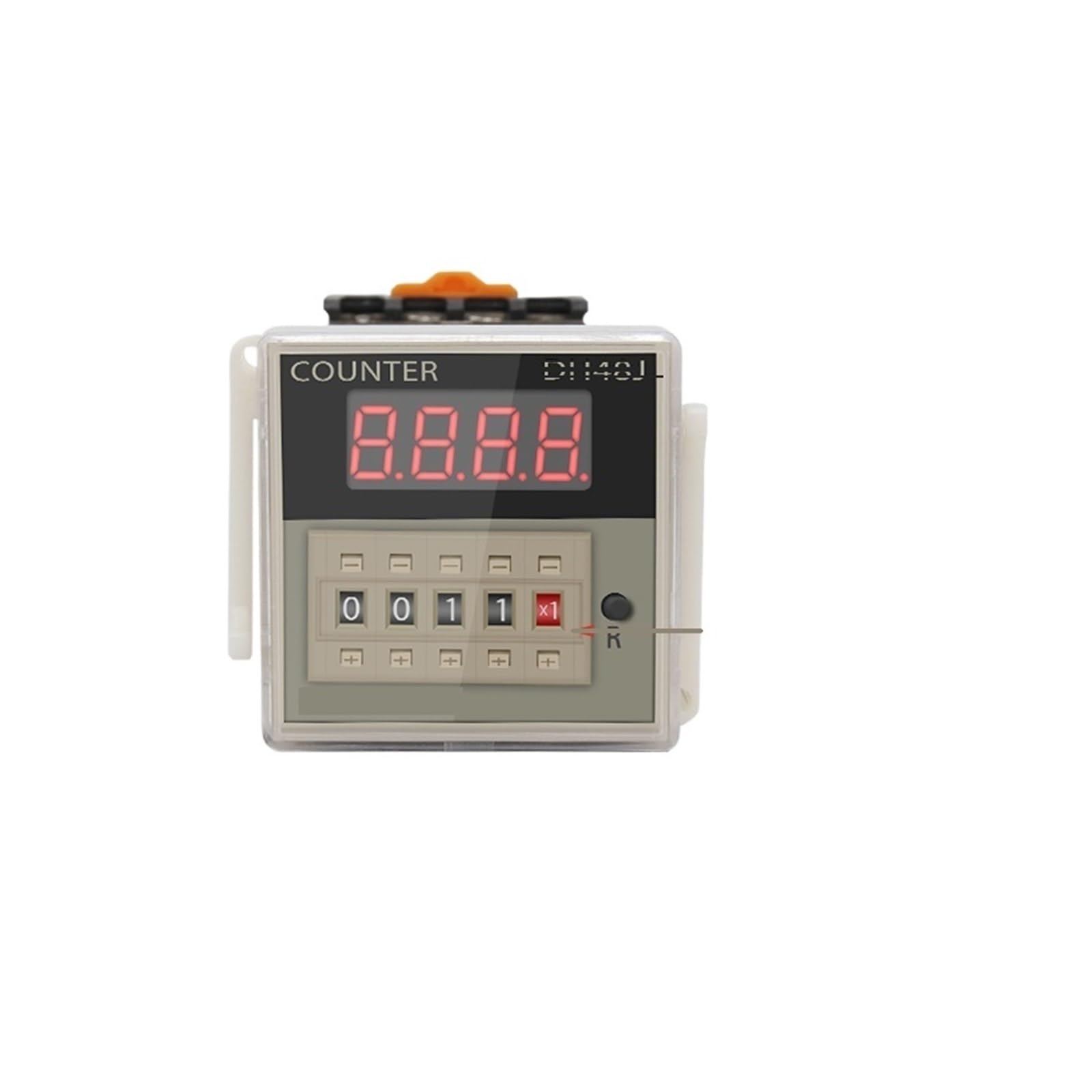 Amazon.co.jp: デジタルカウンター 8A 11A 電子プリセットデジタル表示