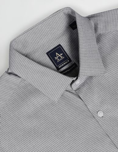 Image of Arrow Slim Fit Mens Formal Shirt - 100% Cotton, Breathable & Comfortable, Full Sleeves Shirts for Men