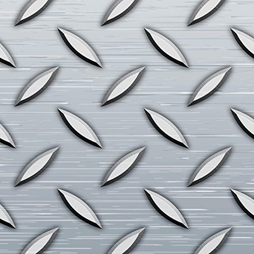 Image of Duck 283981 Printed Duct Tape, 1.88 Inches x 10 Yards, Diamond Plate