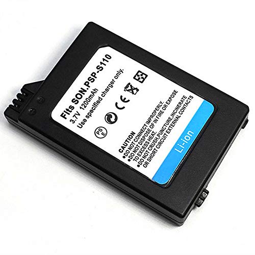 image for TFSeven 1 Pack PSP Battery S110 1200 mAh Replacement Slim Batteries fo