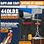 Electric Hoist 2 in 1,Electric Hoist 440lbs, Bigorenda 110v Electric Hoist Winch with 328ft Wireless Control & Wired Remote Control, 65.6ft Lifting Garage Lift Hoist,for Factories, Warehouses, Attic
