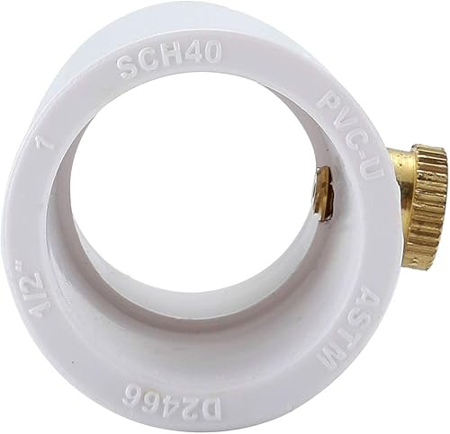 Miniatura 5 de CozyCabin Divisor de PVC de 12 pulgada con boquilla de niebla de latón (paquete de 10)