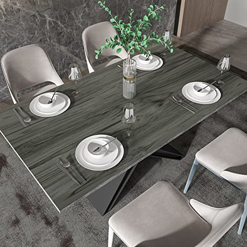 SOHELA テーブルクロス ビニール 様式 撥水 おしゃれ PVC製 北欧 ins風 木目 テーブルカバー テーブルマット デスクマット ビニールマット 防水 防油 汚れ防止 耐久 耐熱 ずれにくい 長さ調節可 厚手 長方形 正方形 学習テーブル マット