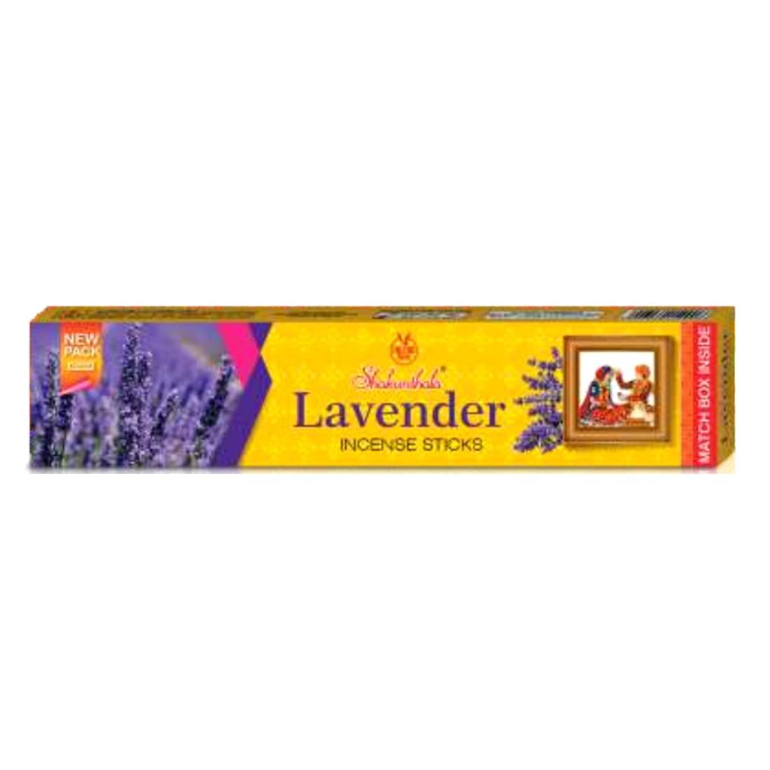 Shakunthala Lavender Incense Sticks Bring Home The Divine Luck