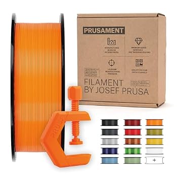 Prusament PETG Prusa Orange 1.75mm 1kg 3D Printer Premium Filament