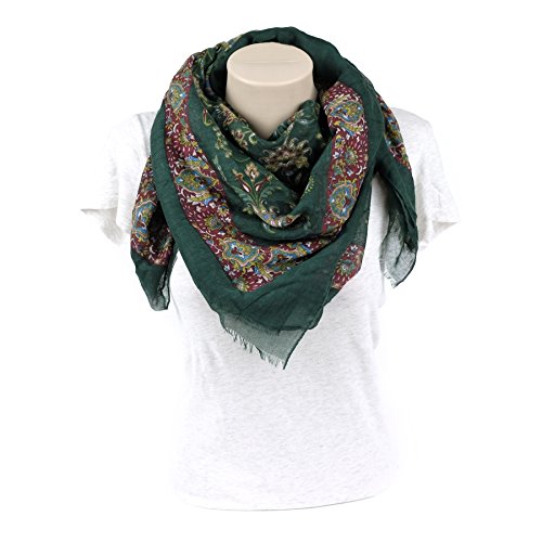 MIMOSITO Scarfs for Women Lightweight Floral Flower Fashion Wrap Shawl for Fall Winter3