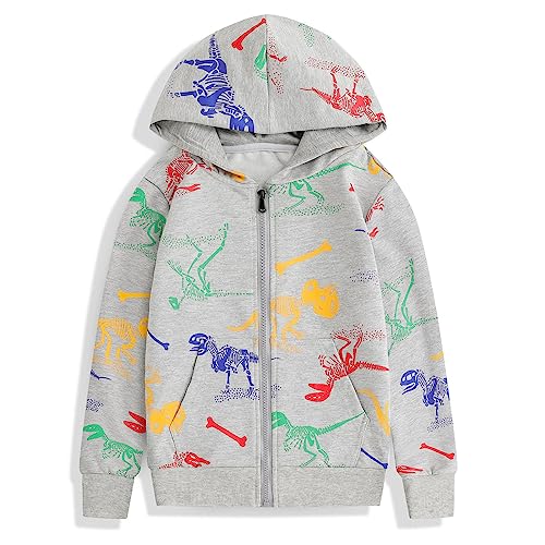 Sweat à capuche dinosaure en tissu doux pour protéger les enfants du froid pendant le jeu
