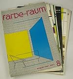  Konvolut 11 x Farbe und Raum 1961/62. Fachzeitschrift für Maler und Raumgestalter.