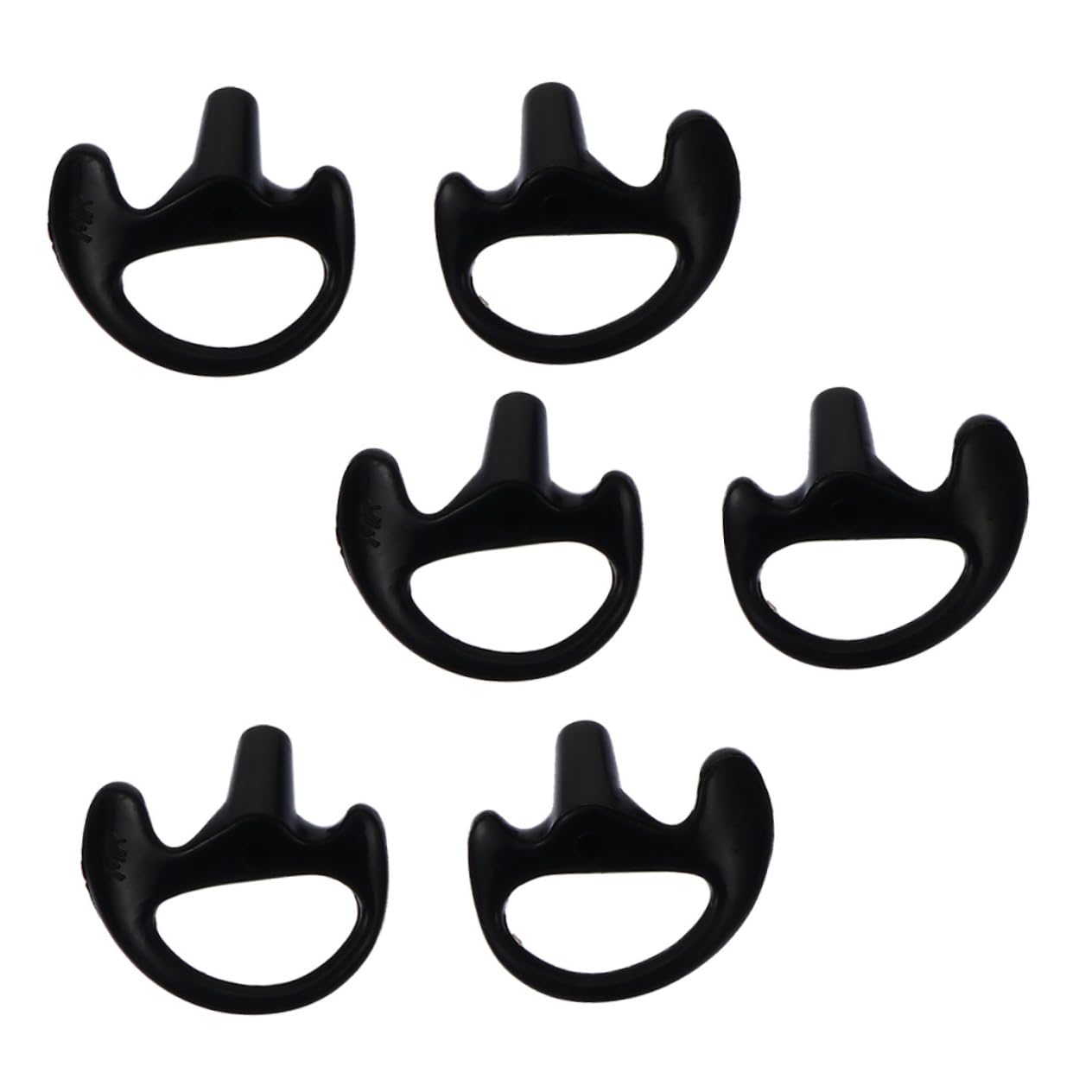 3pairs Noise Reduction Ear Plugs Silicone Earbuds Tips Replacement Tips for Shooting Secure Fit for Sports