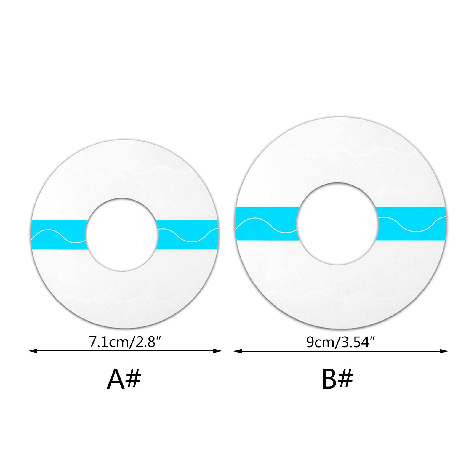 30/50Pcs Impermeabile Patch Adesivo Nastro Trasparente Sensore Corpo di Lunga Durata Strumenti Fissi Copertura Del Sensore Patch Sensore Impermeabile Sport