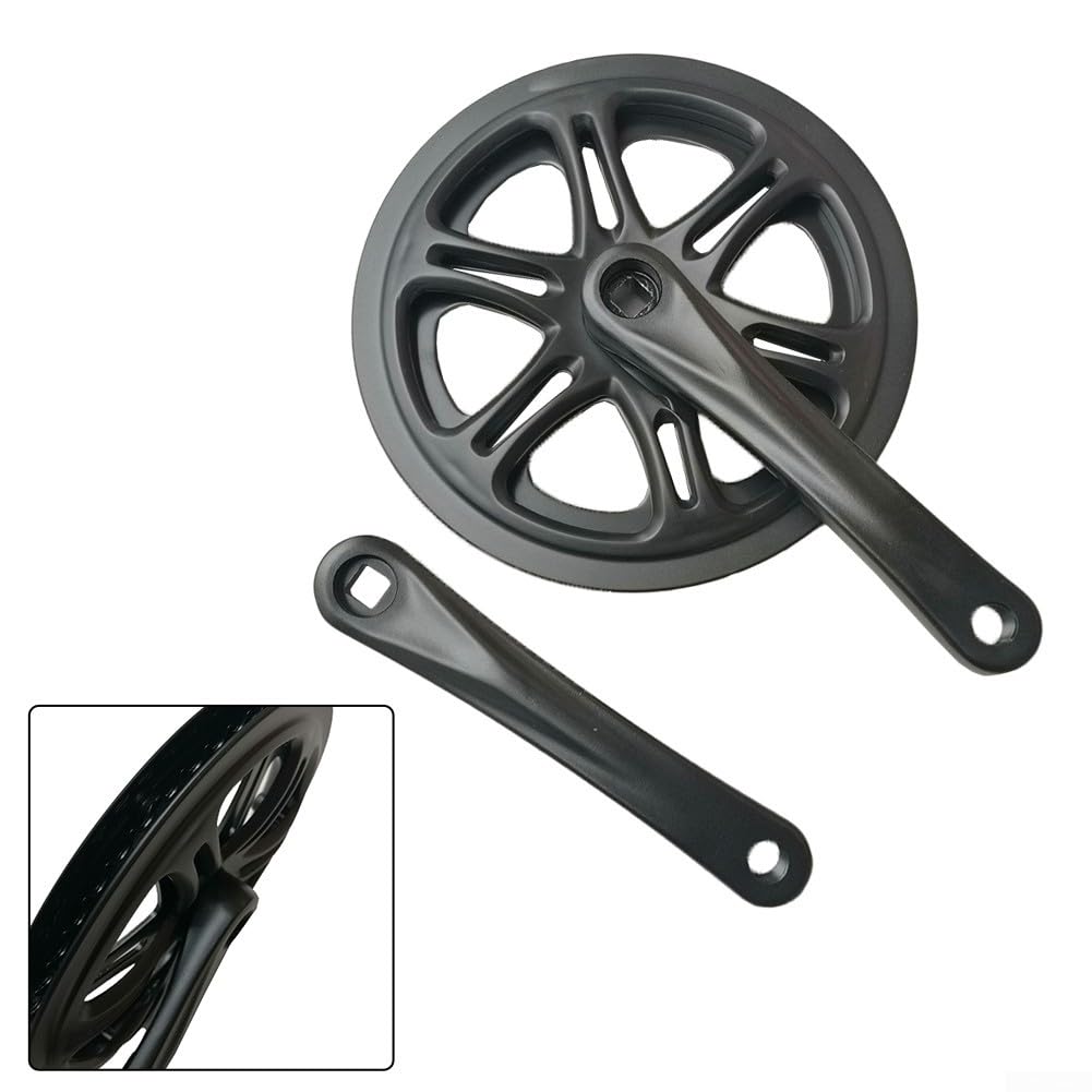 Para bicicleta plegable bielas 48T 170mm plato individual con diseño protector protector