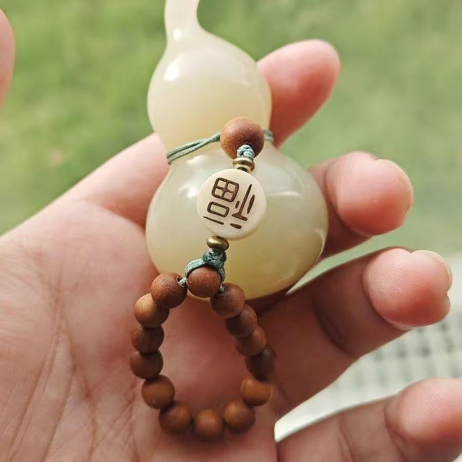 Lagnlnaoy Feng Shui Amulet Gourd Home Decoration,Bring You Good Luck,Healthy,Success Gifts for Men