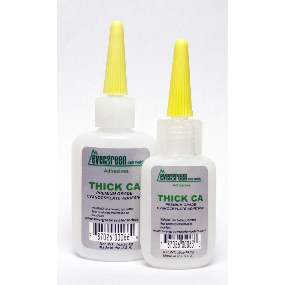 Evergreen Instant Glue High Viscosity Yellow Cap Small