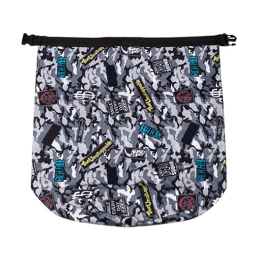 Borsa da pesca secchiello per esche vive in tela contenitore da a prova di perdite borsa portatile per ossigeno per pesci vivi ossigenatore sacchetti per il trasporto di Multicolore