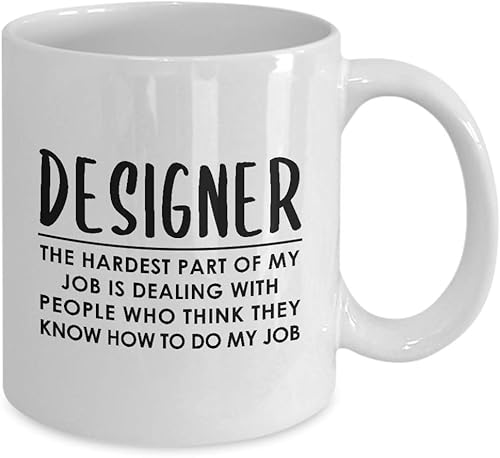 Miniatura 2 de Regalos de agradecimiento para taza de café de diseñador, taza de té, desarrollador gráfico UX, artista, diseño de interiores, departamento creativo