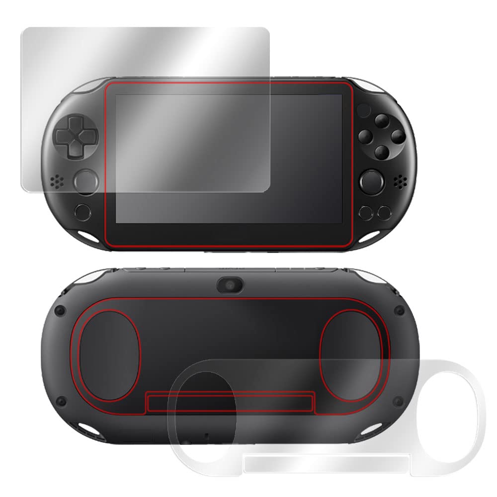 背面保護フィルム貼ってます！PS vita pch-2000 ブルー - 本体