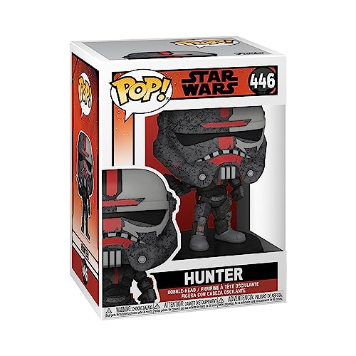 Funko Pop! Star Wars: Bad Batch - Hunter - Figura de Vinilo Coleccionable - Idea de Regalo- Mercancia Oficial - Juguetes para Niños y Adultos - Movies Fans - Muñeco para Coleccionistas