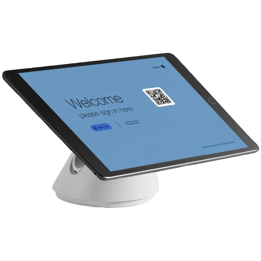 Bouncepad Click iPad POS Stand & Docking Station | iPad Stand for Business | Compatible with All Tablet Models | Table Mount Tablet Kiosk Register |